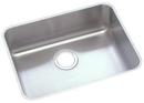 21-1/2 x 18-1/2 in. No Hole Stainless Steel Single Bowl Undermount Kitchen Sink in Lustrous Satin