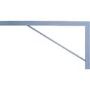 Bramec Corporation Grey 36 in. Air Conditioner Bracket Boxed Pair 