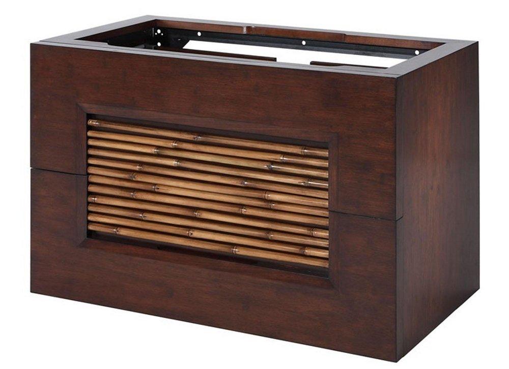 Xylem Dark Bamboo 36 in. Vanity 
