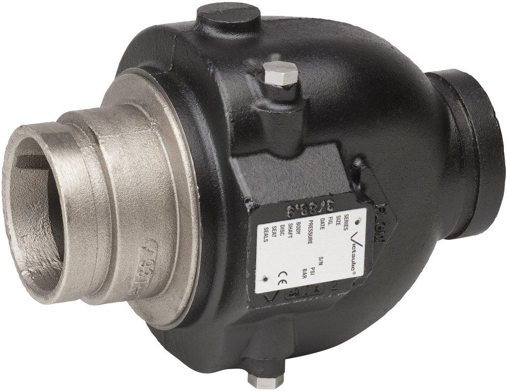 Victaulic Black Ductile Iron Grooved Check Valve 