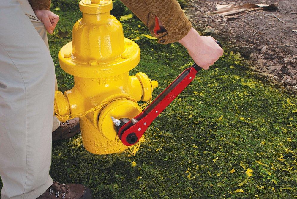 REED Ratcheting Hydrant Wrench 