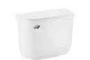 1.28 gpf Toilet Tank in White with Left-Hand Trip Lever