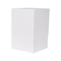 8 in. x 8 in. x 4 in. White Styrofoam Air Handler Support Blocks (4 Pack)