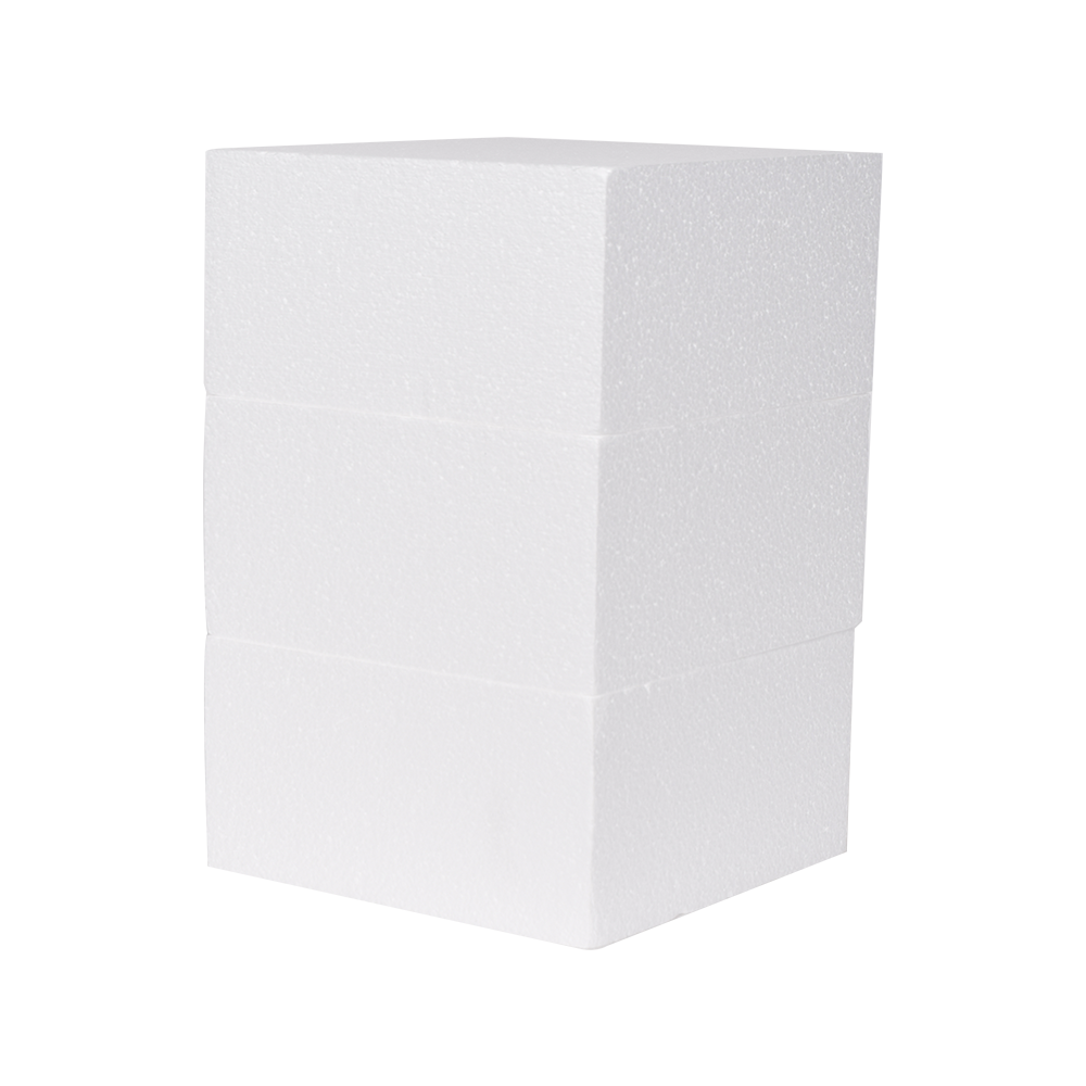 8 in. x 8 in. x 4 in. White Styrofoam Air Handler Support Blocks (4 Pack) 