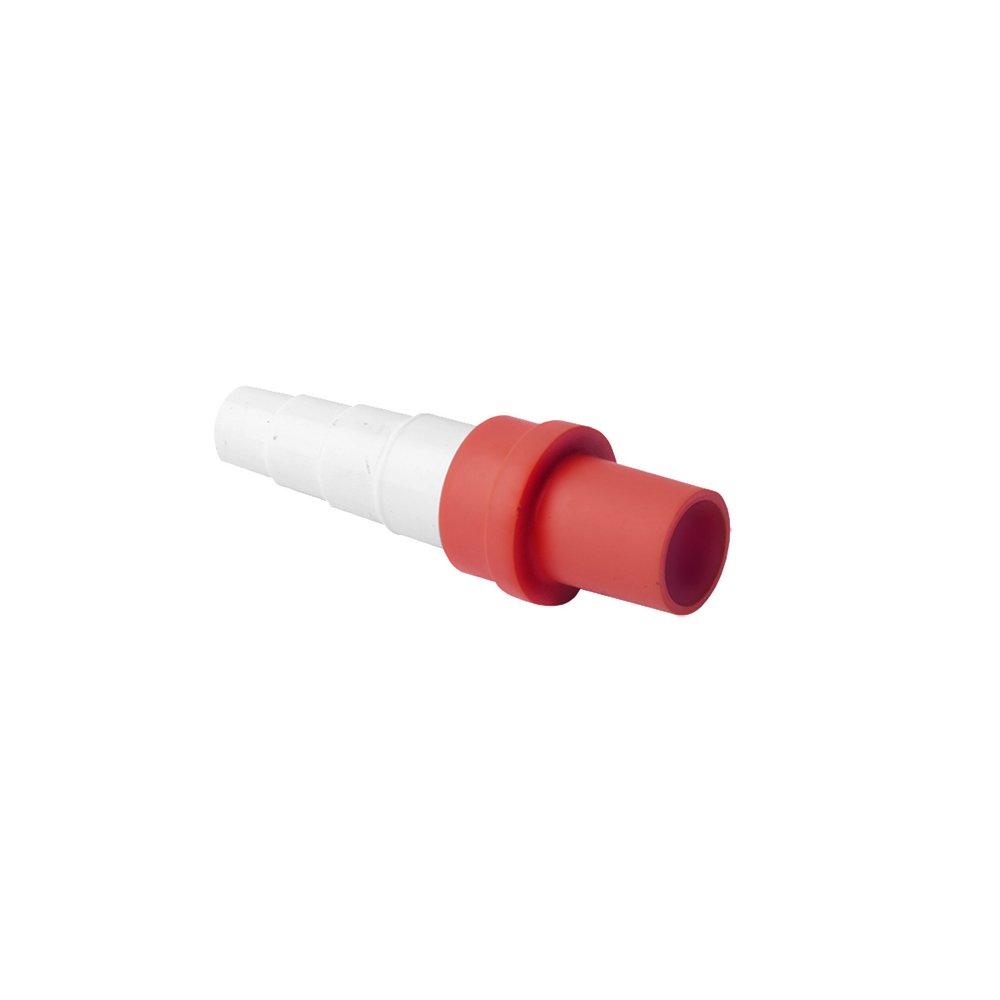 DiversiTech&reg; Red 18mm Drain Line Adapter for Ductless Mini-Split Indoor Unit 