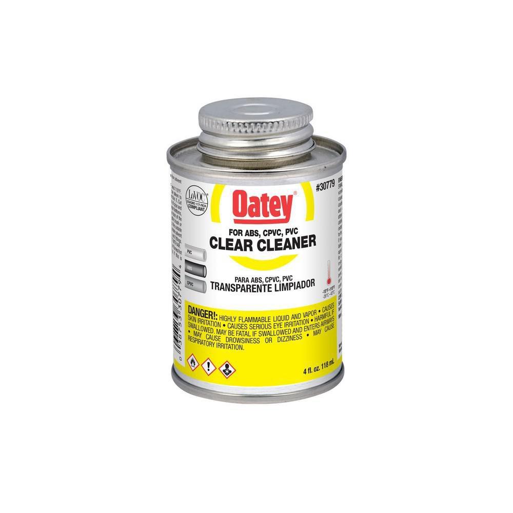Oatey&reg; Clear PVC Clear Cleaner 