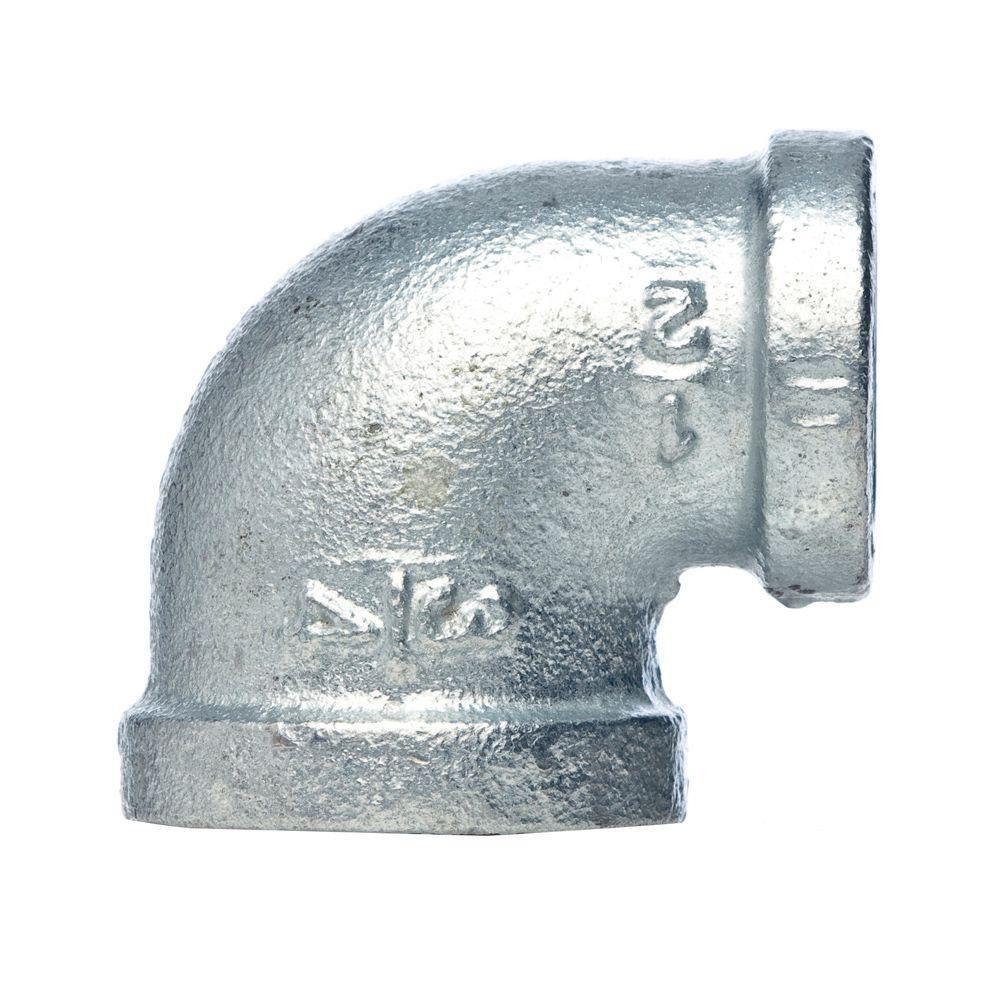 Threaded 300# Galvanized Malleable Iron 90 Degree Elbow 