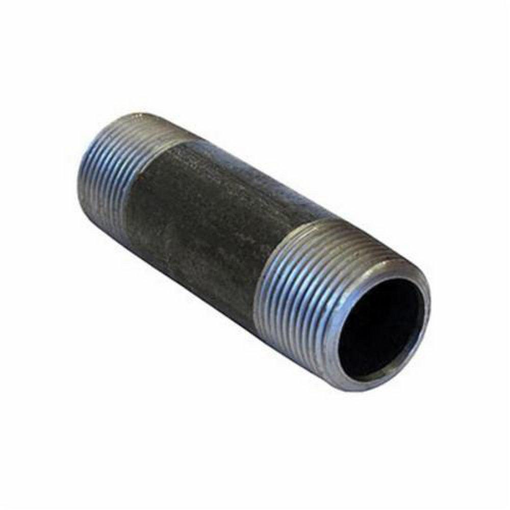 1/4 in. NPT Welded Extra Heavy Schedule 80 Global Galvanized Carbon Steel Nipple 