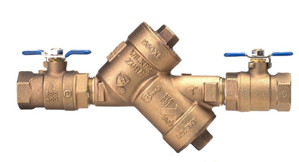 Zurn Wilkins Cast Bronze Threaded 175 psi Backflow Preventer 