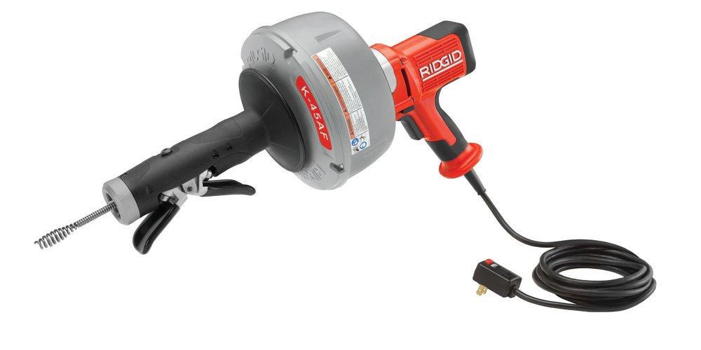 RIDGID Blue 2-way Autofeed Cable Drain Air Gun 