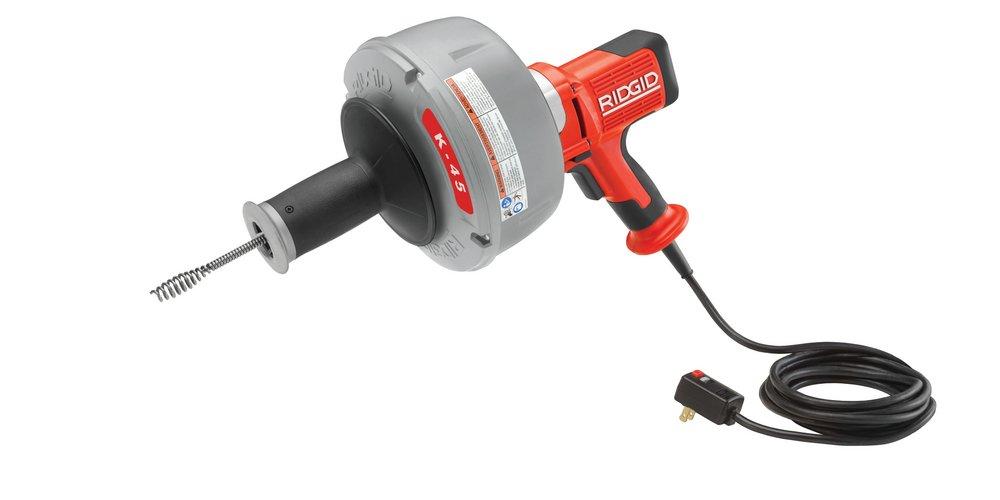 RIDGID Blue 2-way Autofeed Cable Drain Air Gun 