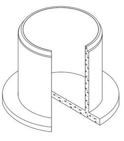 60 in. Extension Base with Invert