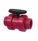 Chemtrol Dark Grey Plastic Full Port Socket Weld 150# Ball Valve 
