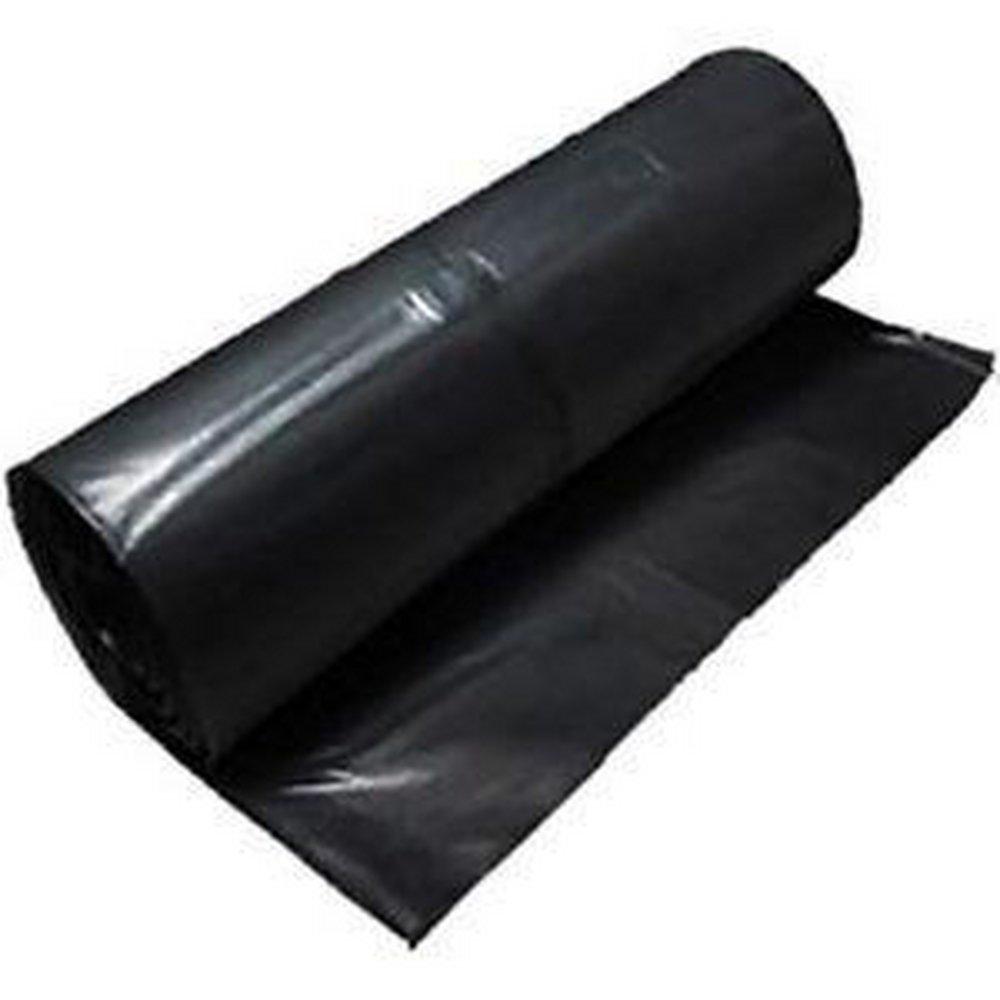 Warp Brothers Black 14 in. Poly Sheet Roll in Black 