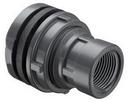 1 in. FPT Schedule 80 PVC and Neoprene Tank Adapter with Gasket