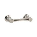 Double Post Toilet Paper Holder in Polished Nickel