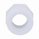 White PVC Schedule 40 Male x Female Threaded Bushing 