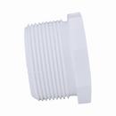 White PVC Schedule 40 Male x Female Threaded Bushing 