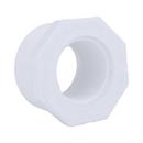White PVC Schedule 40 Male x Female Threaded Bushing 