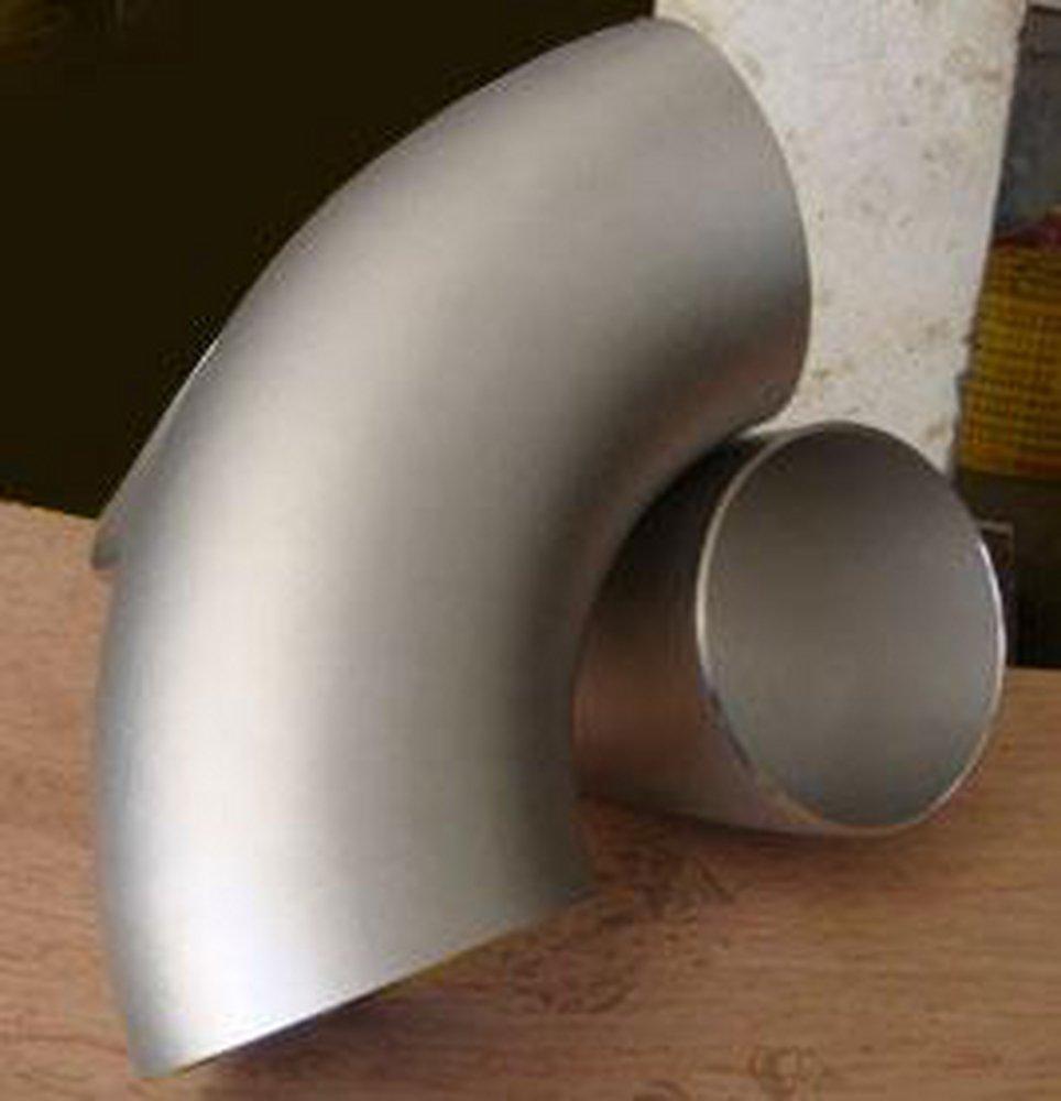 6 in. OD 14 ga 304L Stainless Steel 90 Degree Elbow 