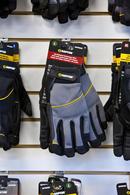 RAPTOR&reg; Black Synthetic Suede General Duty Mechanic Glove in Black and Grey 