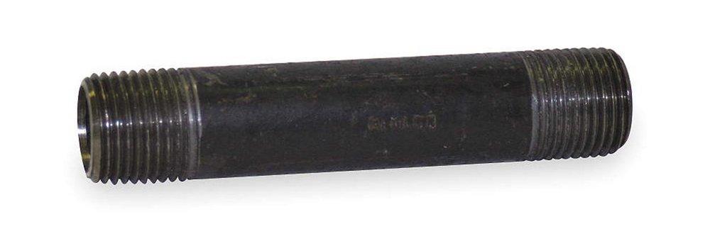thumbnail image 2 of 3/4 Inch Schedule 160 Threaded Pipe Nipple, 4" Long, A106B Seamless Carbon Steel, USA Made 2 of 4