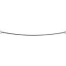 KOHLER Polished Stainless Curved Shower Rod- Traditional Design 