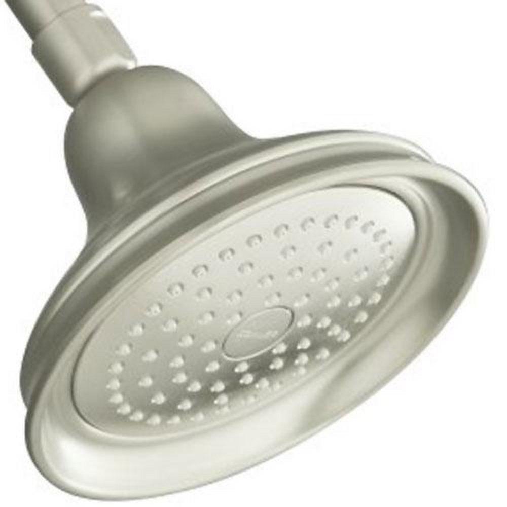 KOHLER Vibrant&reg; Brushed Nickel Single Function Full Showerhead 