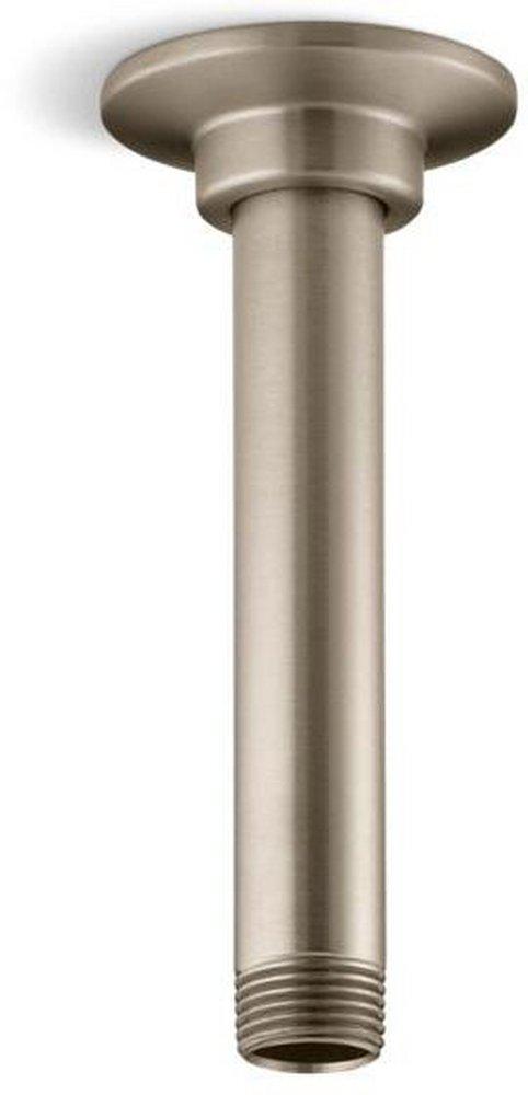 KOHLER Vibrant&reg; Brushed Bronze Brass Shower Arm and Flange 