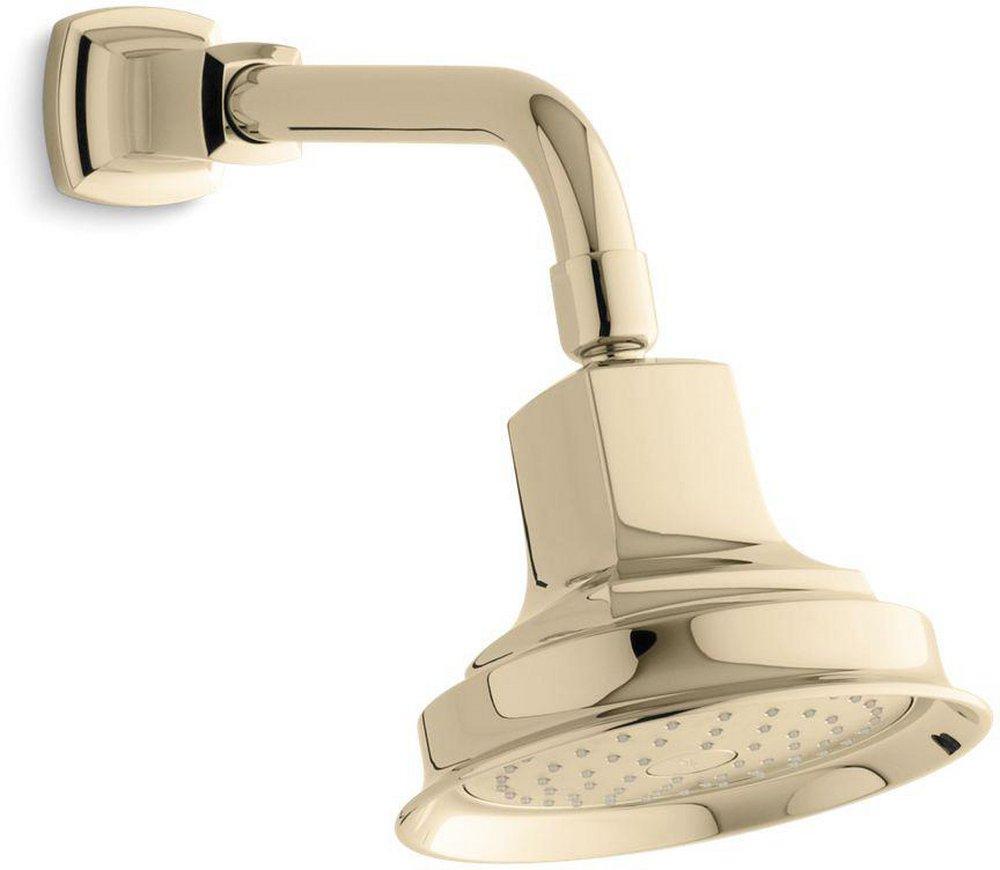 KOHLER Vibrant&reg; French Gold Single Function Full Showerhead 