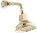 KOHLER Vibrant&reg; French Gold Single Function Full Showerhead 