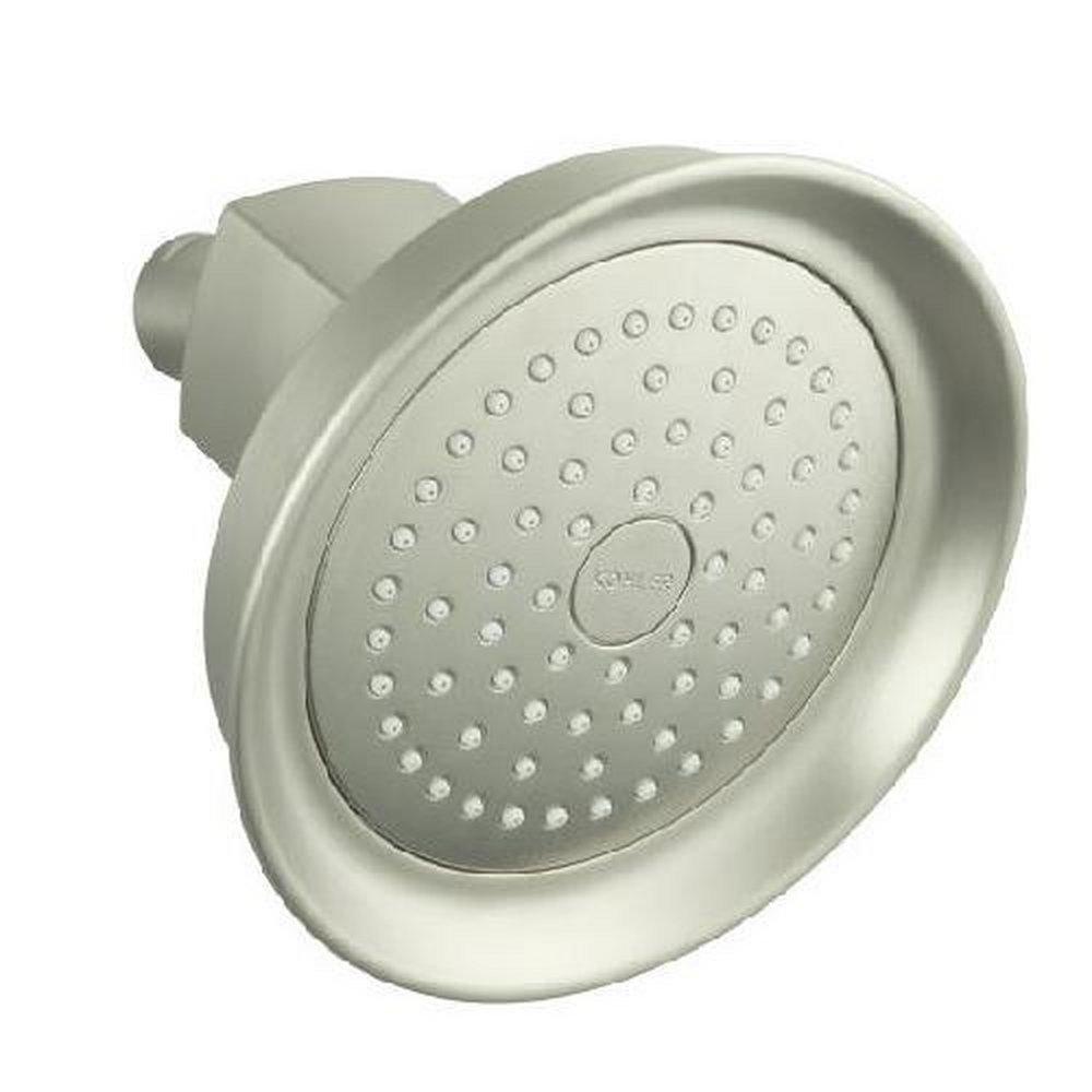 KOHLER Vibrant&reg; Brushed Nickel Single Function Full Showerhead 