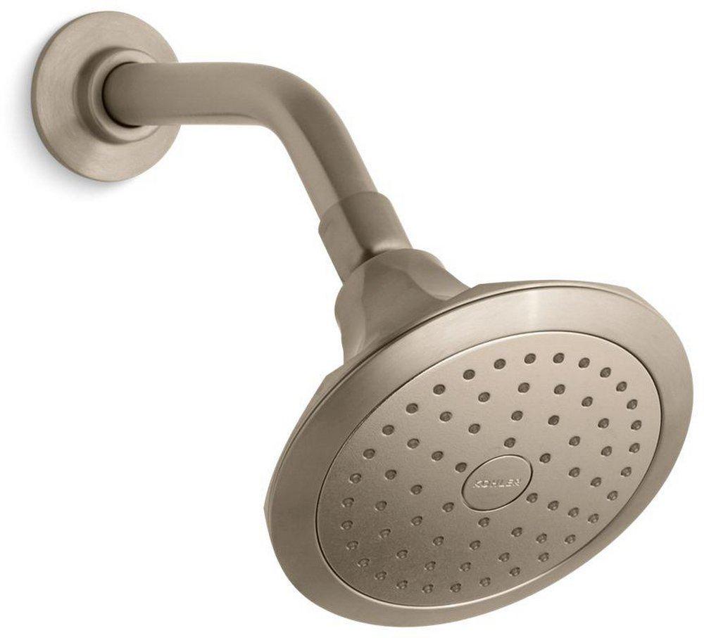 KOHLER Vibrant&reg; Brushed Bronze Single Function Air Showerhead 