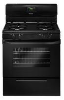 Frigidaire Black 29-7/8 in. Gas 4-Burner Sealed Freestanding Range 
