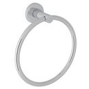ROHL&reg; Polished Chrome Round Closed Towel Ring 