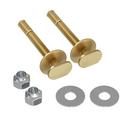 1/4 x 2-1/4 in. Brass Snap Off Closet Bolts with Nickel Plated Washers