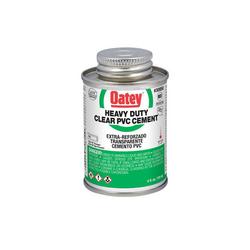 4 oz. Heavy Duty Medium Set Clear PVC Pipe Cement