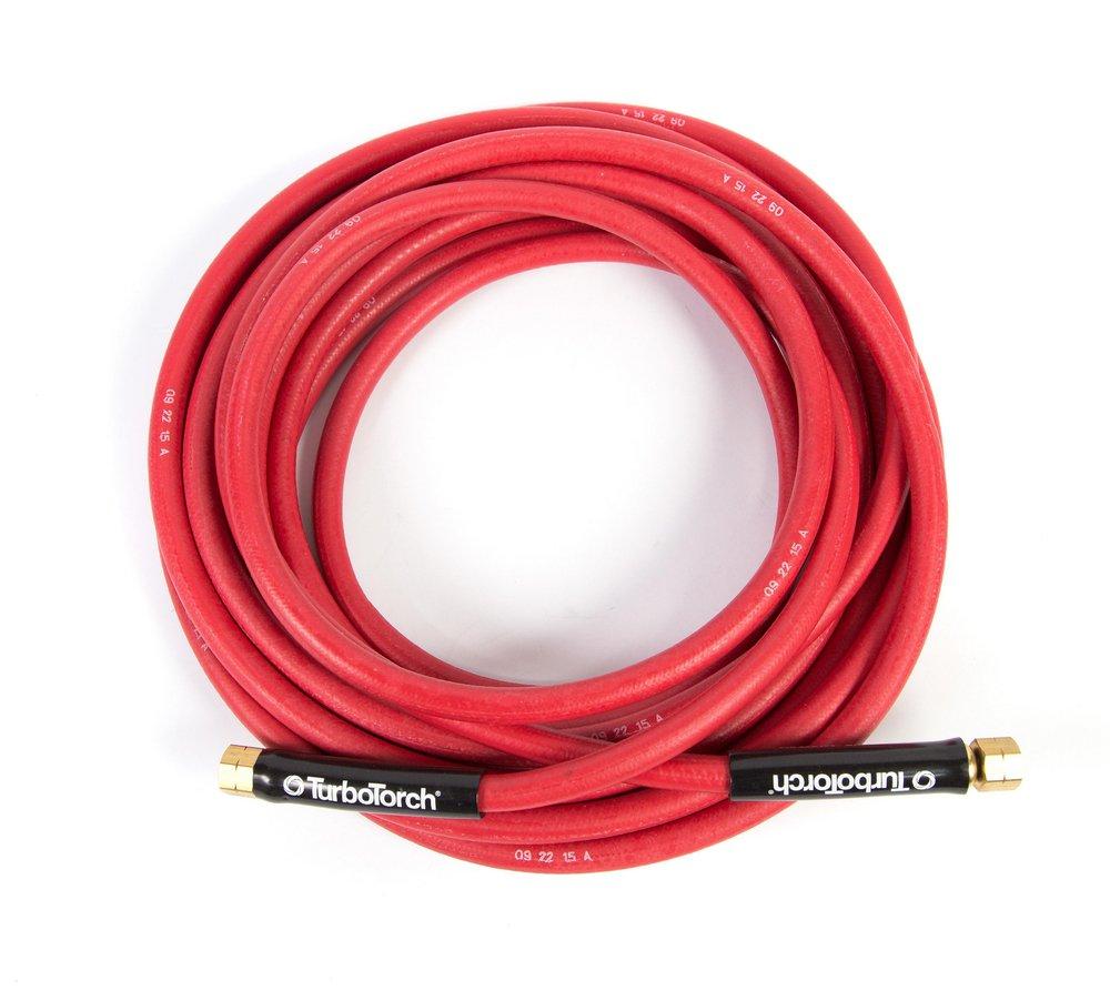 Victor Turbo Torch Alpine White 3/16 in. Acetylene Hose 1 Piece 