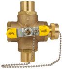 Apollo Valves Chrome Plated Bronze Drain Port Solder x GHT 600# Ball Valve 