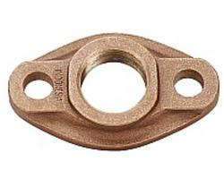 1-1/2 in. Bronze Oval Meter Flange
