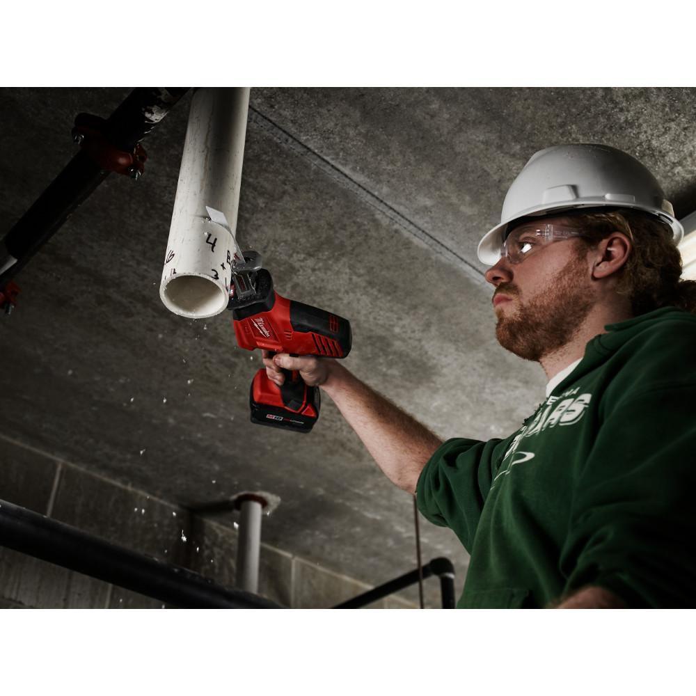 Milwaukee® Black Cordless 12 AMP Redlithium™ Reciprocating Saw Bare Tool 