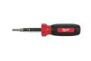 Milwaukee&reg; Manual Multi-Bit 1 Piece Screwdriver 