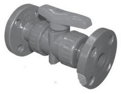 1/2 in. Plastic PVC Full Port Socket Weld Ball Valve