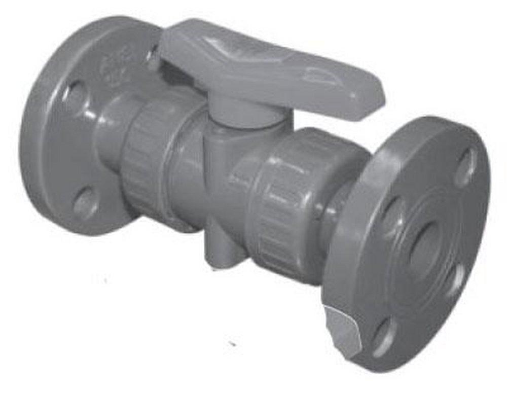 FNW&reg; PVC Full Port Flanged Ball Valve 