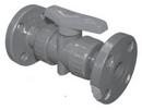 4 in. PVC Full Port Flanged Ball Valve