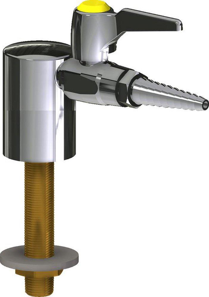 Chicago Faucets Polished Chrome Turret with Single Valve 