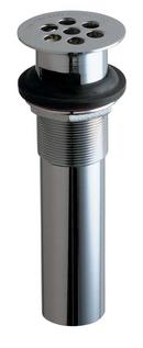 Chicago Faucets Polished Chrome 1-1/2 in. Grid Strainer Waste 