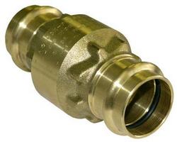 1/2 in. Brass Press Check Valve