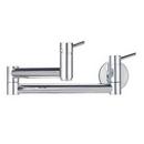 Two Handle Lever Handle Pot Filler in Polished Chrome