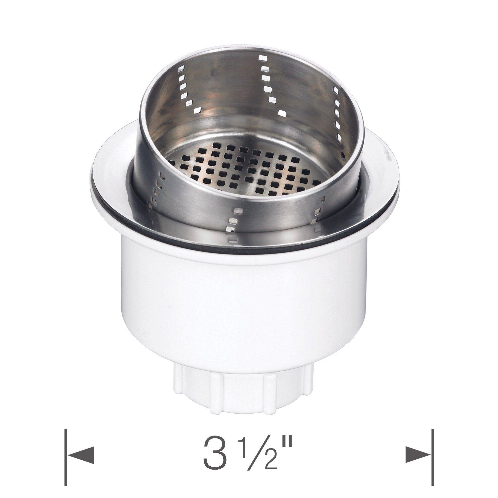 BLANCO Stainless Steel 3-1/2 in. Basket Strainer 